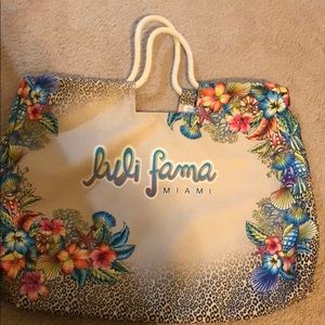 Luli Falma Jungle Canvas Bag